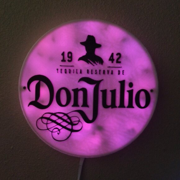 3D Printed Tequila Don Julio RGB LED Bar Sign With Remote Control ... - Picture 8 of 16